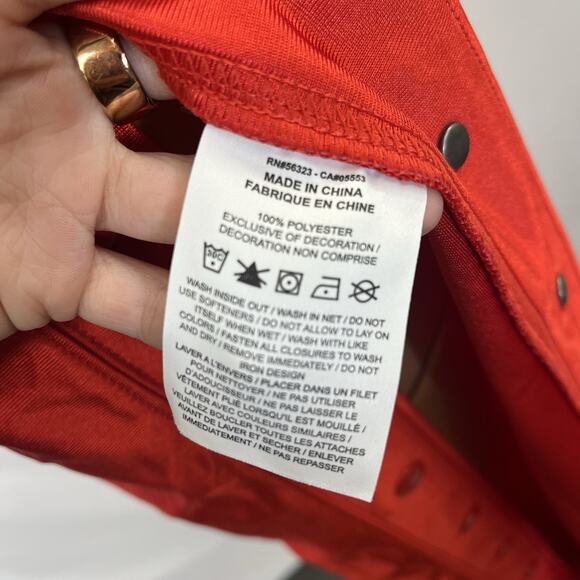 Nike Sportswear Icon Clash Red Retro Jumpsuit X-Small EUC Snaps Benefits Charity - Picture 9 of 15